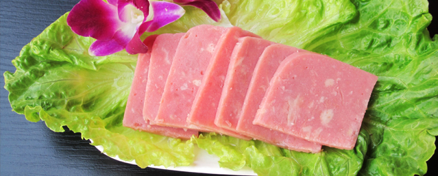 火腿猪肉罐头 午餐肉罐头厂家 罐头礼盒装.jpg